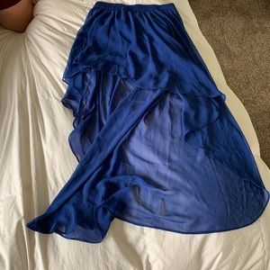High low skirt